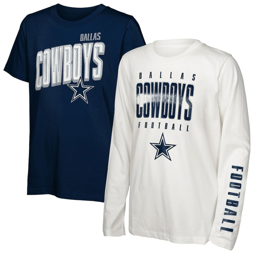 Dallas Cowboys Outerstuff Preschool The Mix Combo T-Shirt Set - NFL