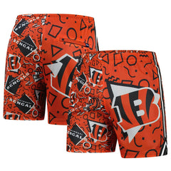 Cincinnati Bengals Chubbies Mesh Shorts - Orange - NFL