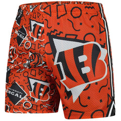 Cincinnati Bengals Chubbies Mesh Shorts - Orange - NFL