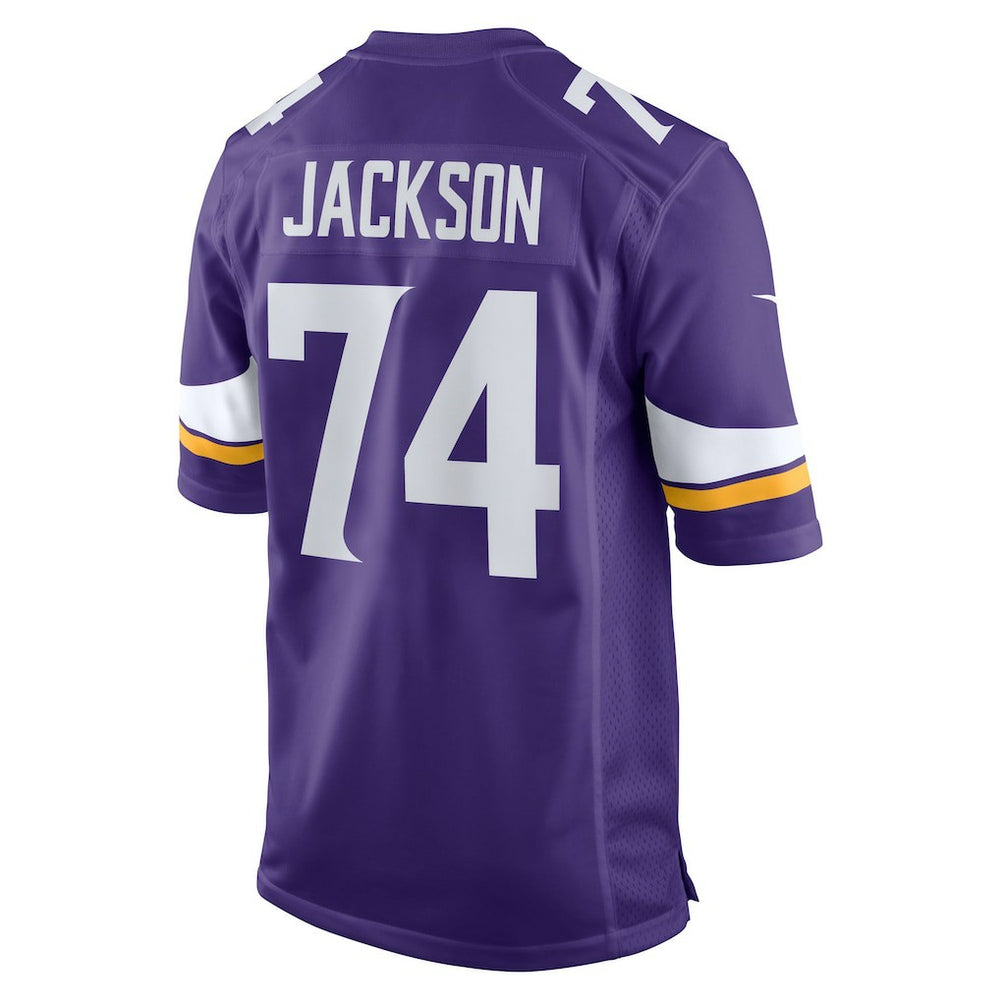 Donovan Jackson Minnesota Vikings 2025 NFL Draft First Round Pick Game Jersey - Purple - Nike