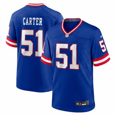 Abdul Carter New York Giants First Round Pick 2nd Alternate Game Jersey - Royal - Nike