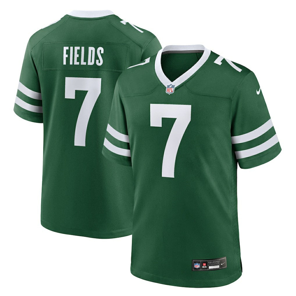 Justin Fields New York Jets Game Player Jersey - Legacy Green - Nike