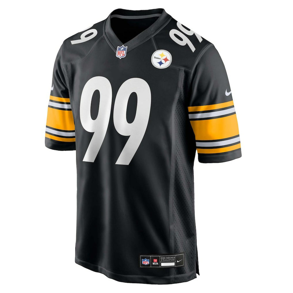 Derrick Harmon Pittsburgh Steelers 2025 NFL Draft First Round Pick Game Jersey - Black - Nike