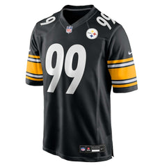 Derrick Harmon Pittsburgh Steelers 2025 NFL Draft First Round Pick Game Jersey - Black - Nike