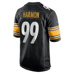 Derrick Harmon Pittsburgh Steelers 2025 NFL Draft First Round Pick Game Jersey - Black - Nike