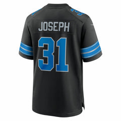 Kerby Joseph Detroit Lions Alternate Game Jersey - Black - Nike