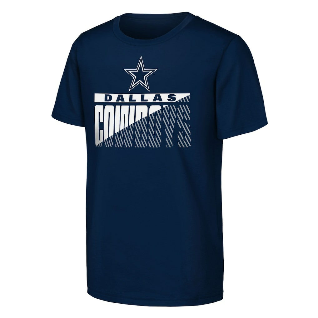 Dallas Cowboys Outerstuff Youth Never Quit 2-Pack T-Shirt Set - Navy - NFL