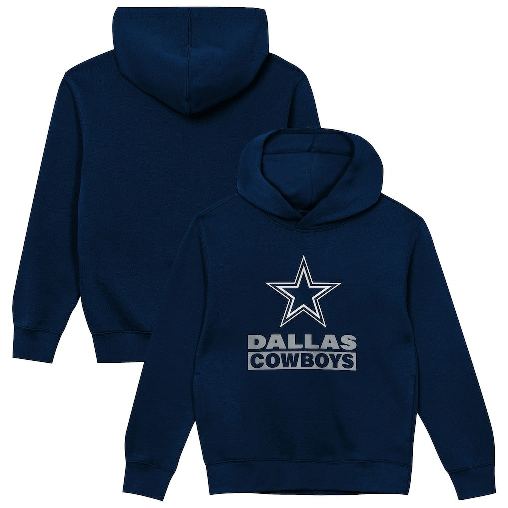 Dallas Cowboys Outerstuff Preschool Back to Basics Hoodie - Navy - NFL