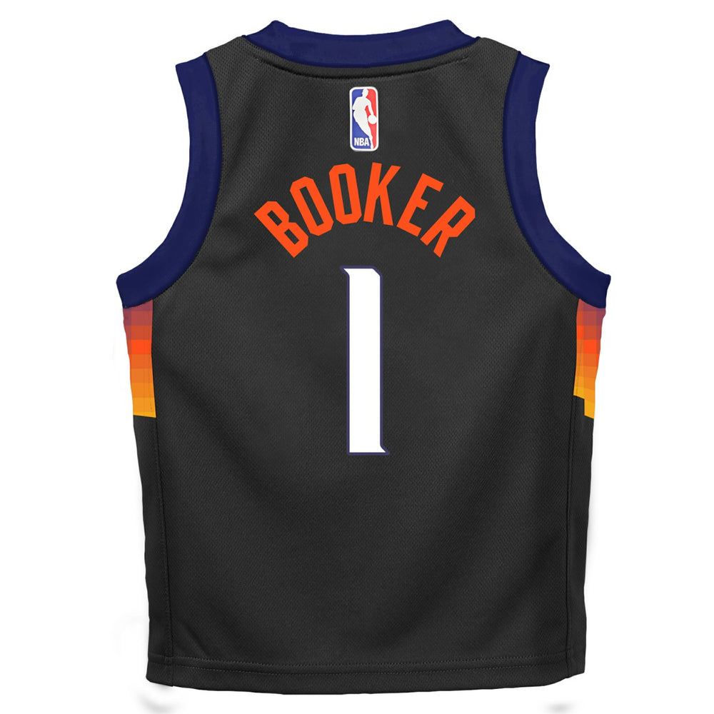 Nike Devin Booker Phoenix Suns Preschool 2025/26 City Edition Swingman Jersey Black