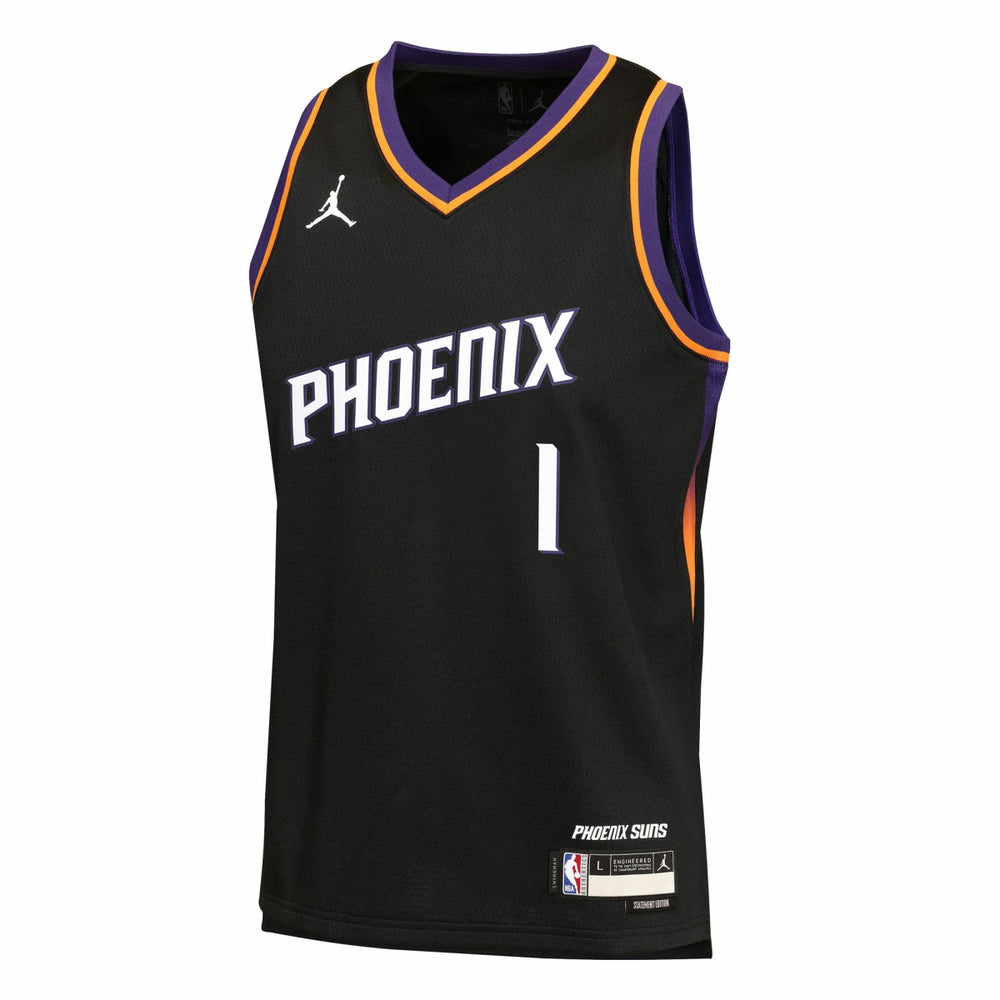Devin Booker Phoenix Suns Jordan Brand Youth Swingman Jersey Statement Edition Black