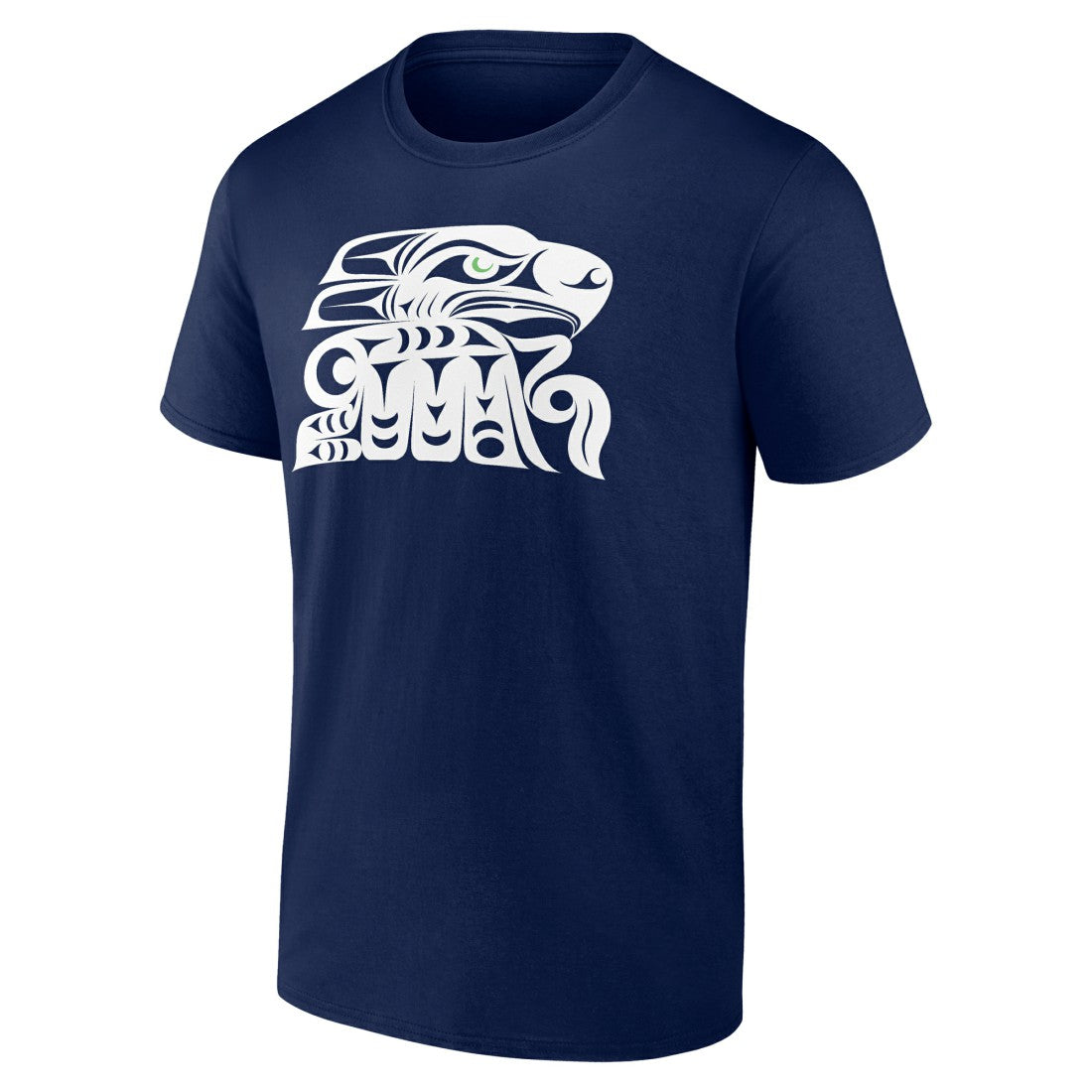 Seattle Seahawks Muckleshoot Tribe T-Shirt - College Navy - NFL