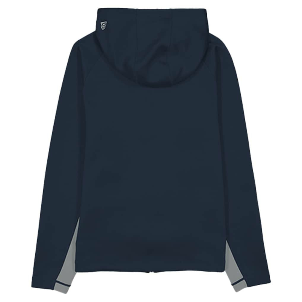 Dallas Cowboys New Era Combine Authentic Raglan Scuba Full-Zip Hoodie - Navy - NFL