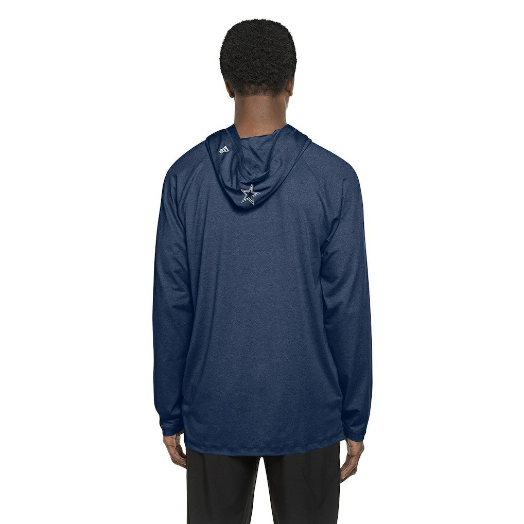 Dallas Cowboys New Era Functional Fandom Hoodie - Navy - NFL