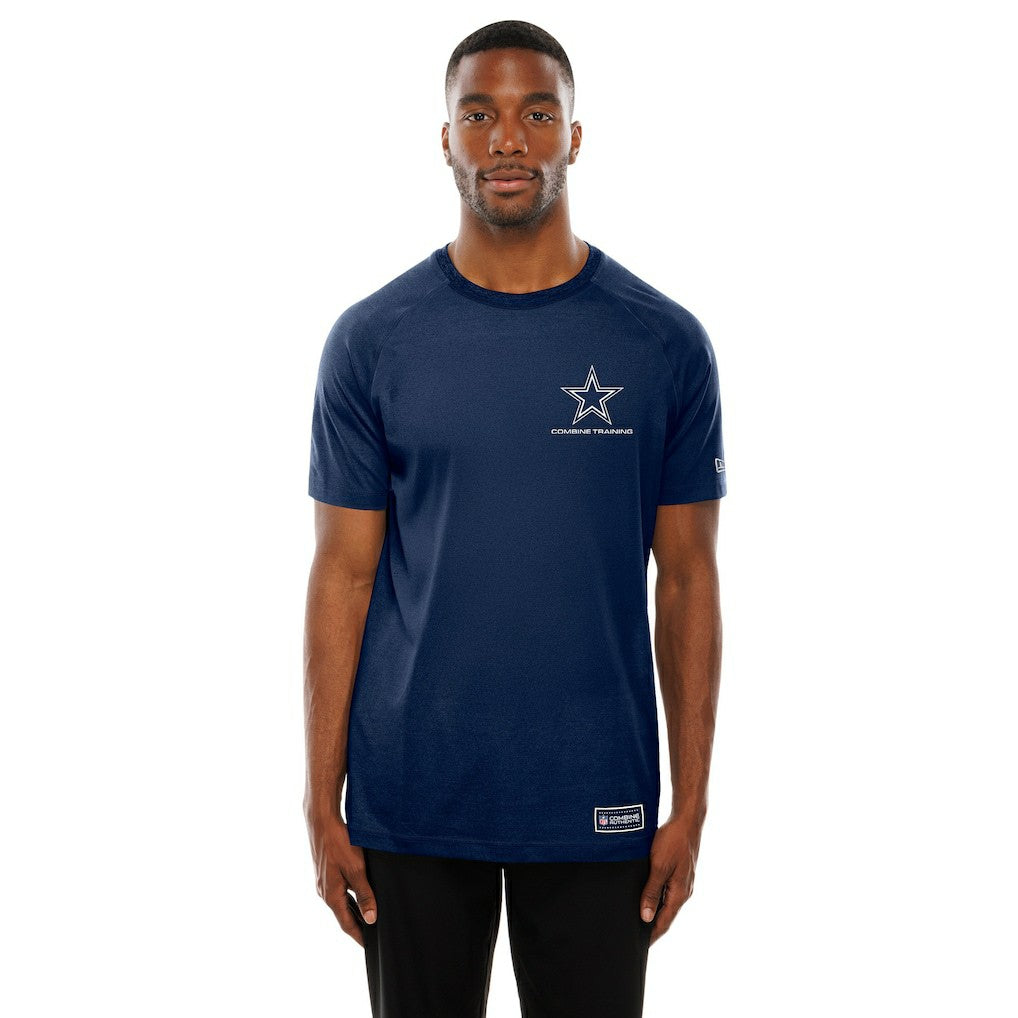Dallas Cowboys New Era Functional Fandom Reflective T-Shirt - Navy - NFL