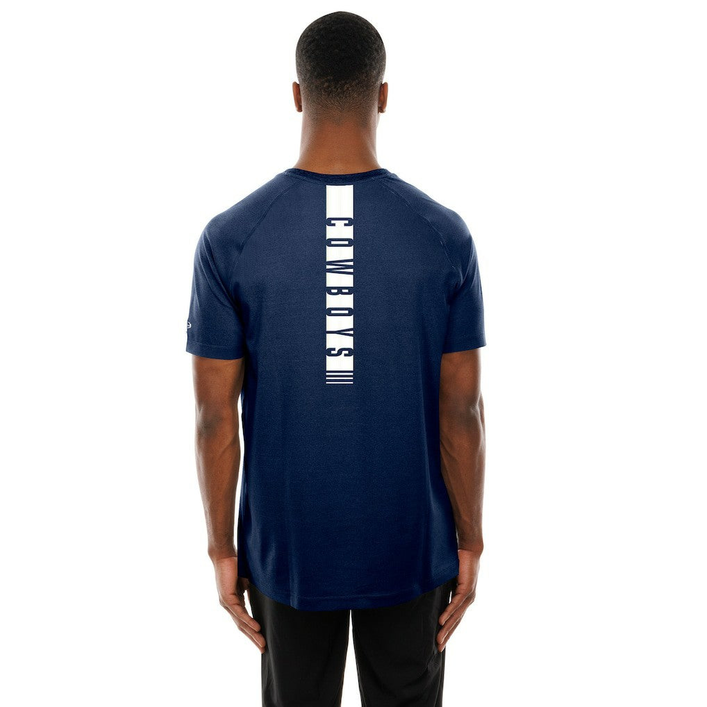 Dallas Cowboys New Era Functional Fandom Reflective T-Shirt - Navy - NFL