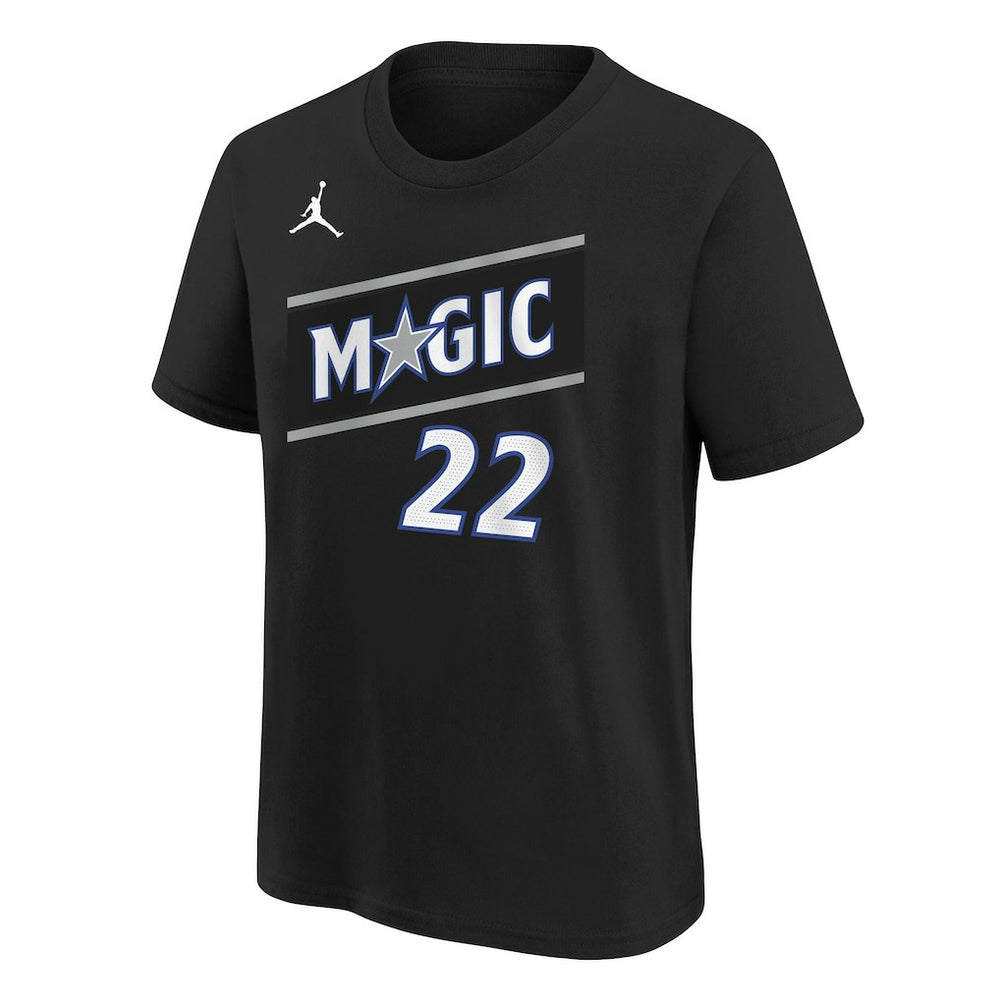 Franz Wagner Orlando Magic Jordan Brand Youth Statement Edition Name & Number T-Shirt Black