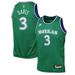 Nike Anthony Davis Dallas Mavericks Youth Swingman Jersey Classic Editi- Green