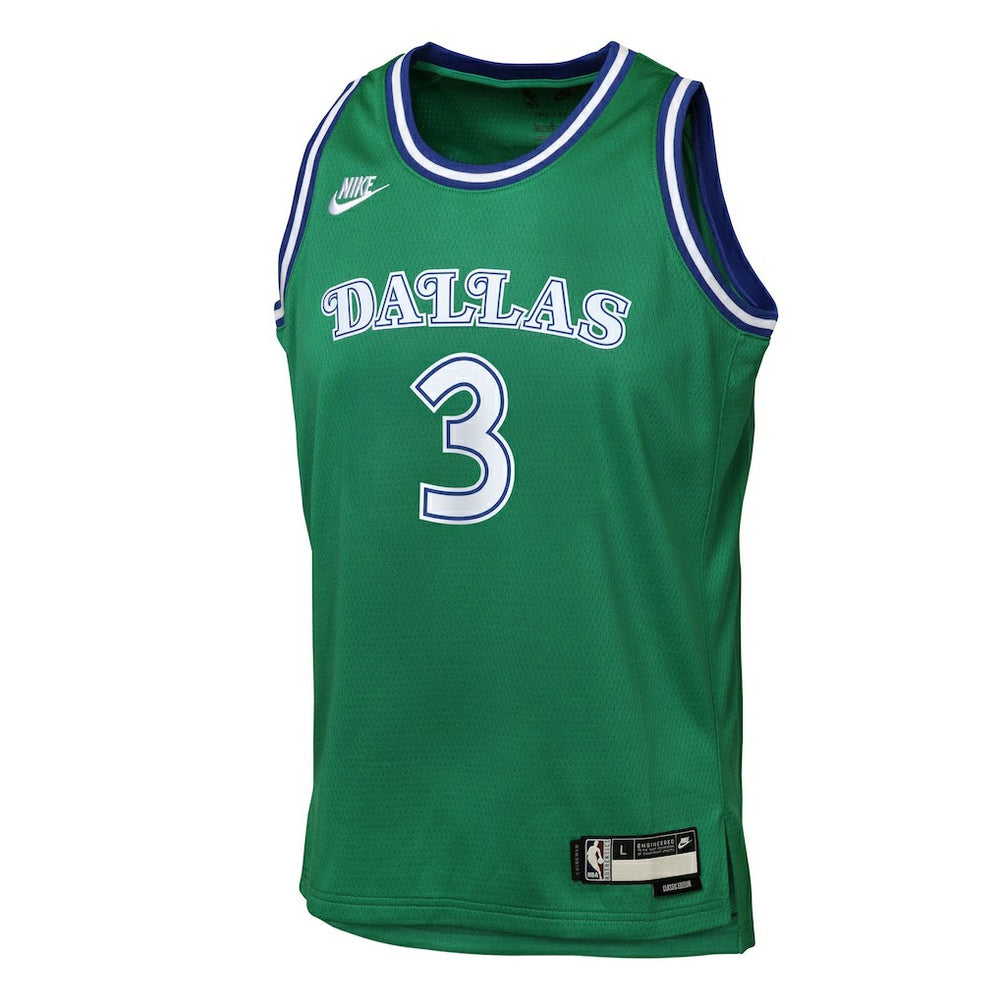 Nike Anthony Davis Dallas Mavericks Youth Swingman Jersey Classic Editi- Green