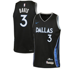 Nike Anthony Davis Dallas Mavericks Youth 2025/26 City Edition Swingman Jersey Black
