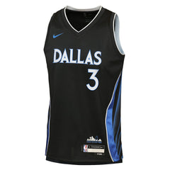 Nike Anthony Davis Dallas Mavericks Youth 2025/26 City Edition Swingman Jersey Black