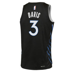 Nike Anthony Davis Dallas Mavericks Youth 2025/26 City Edition Swingman Jersey Black