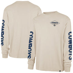 Dallas Cowboys '47 Cairn Ravine Foundation Long Sleeve T-Shirt - Tan - 47 brand