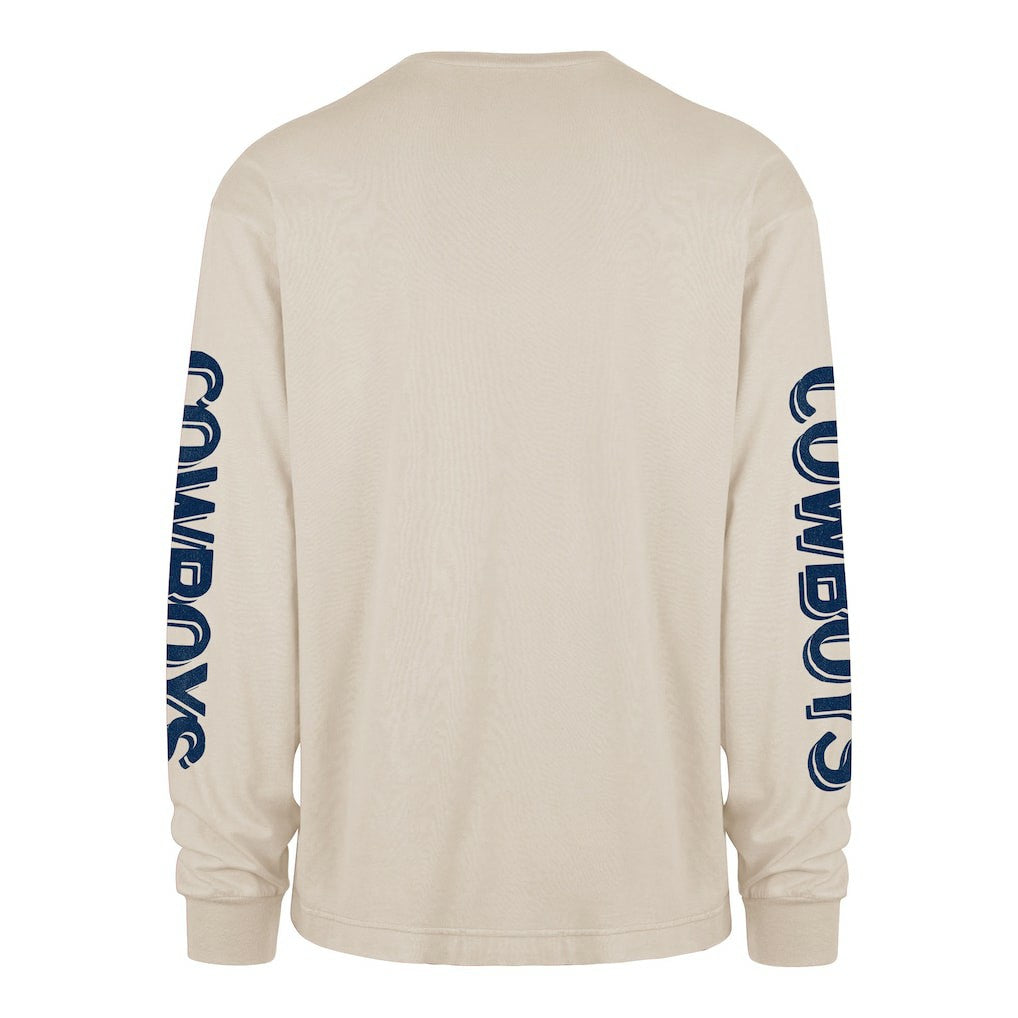 Dallas Cowboys '47 Cairn Ravine Foundation Long Sleeve T-Shirt - Tan - 47 brand