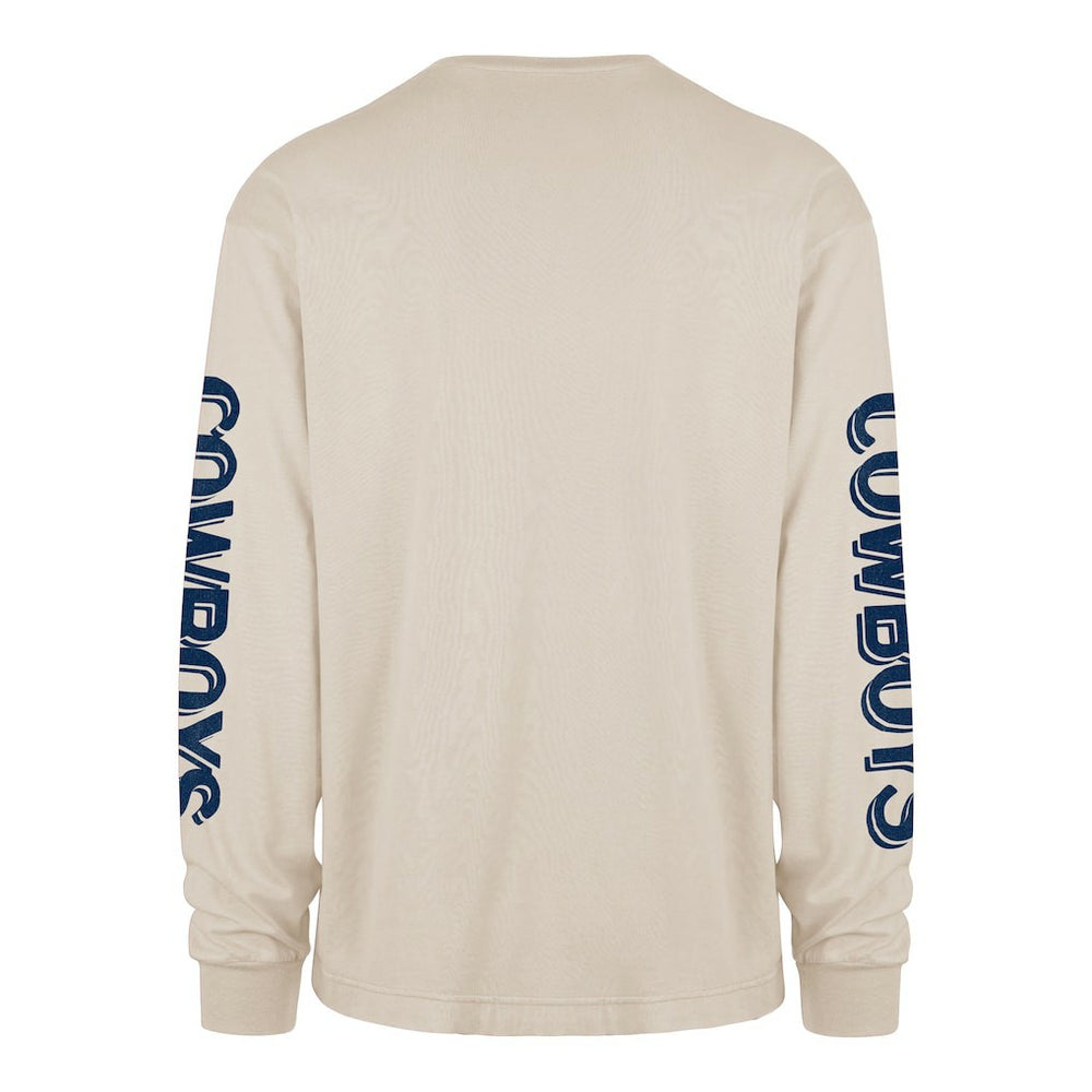 Dallas Cowboys '47 Cairn Ravine Foundation Long Sleeve T-Shirt - Tan - 47 brand