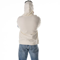 Dallas Cowboys The Wild Collective Unisex Stacked Graphic Sleeve Fleece Hoodie - White - NFL