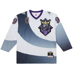 Wayne Gretzky Los Angeles Kings Mitchell & Ness Big & Tall 1995-96 Blue Line 2.0 Jersey - White | NHL Clearance