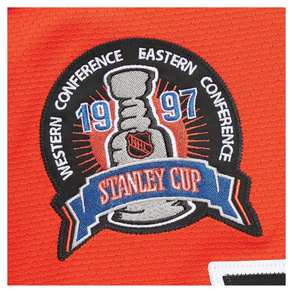 Eric Lindros Philadelphia Flyers Mitchell & Ness Big & Tall 1996-97 Blue Line 2.0 Jersey - Orange | NHL Clearance