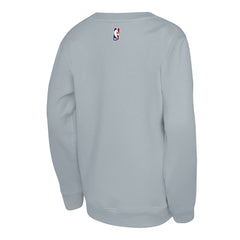 San Antonio Spurs Jordan Brand Youth Courtside Statement Edition Sweatshirt Silver
