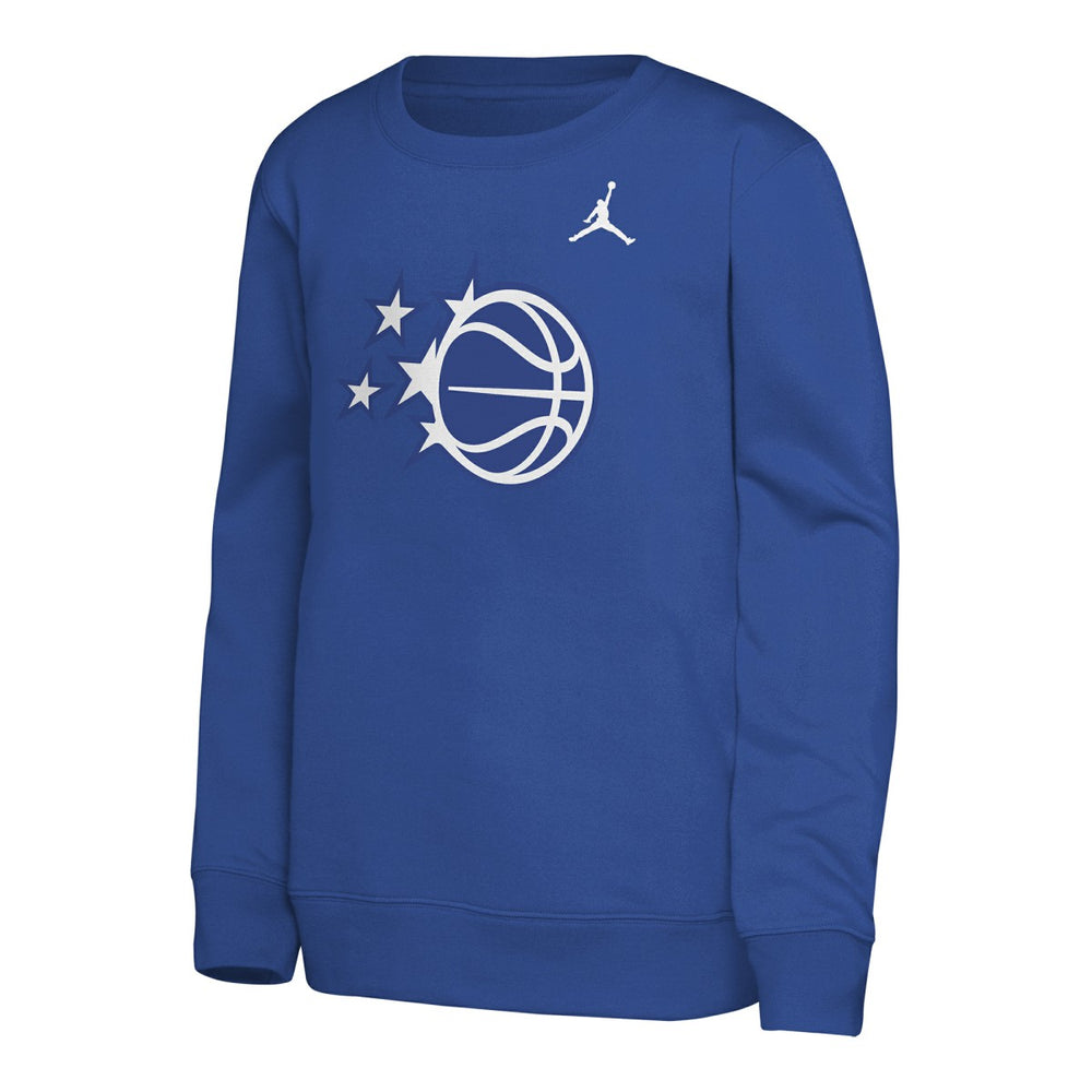 Orlando Magic Jordan Brand Youth Courtside Statement Edition Sweatshirt Royal