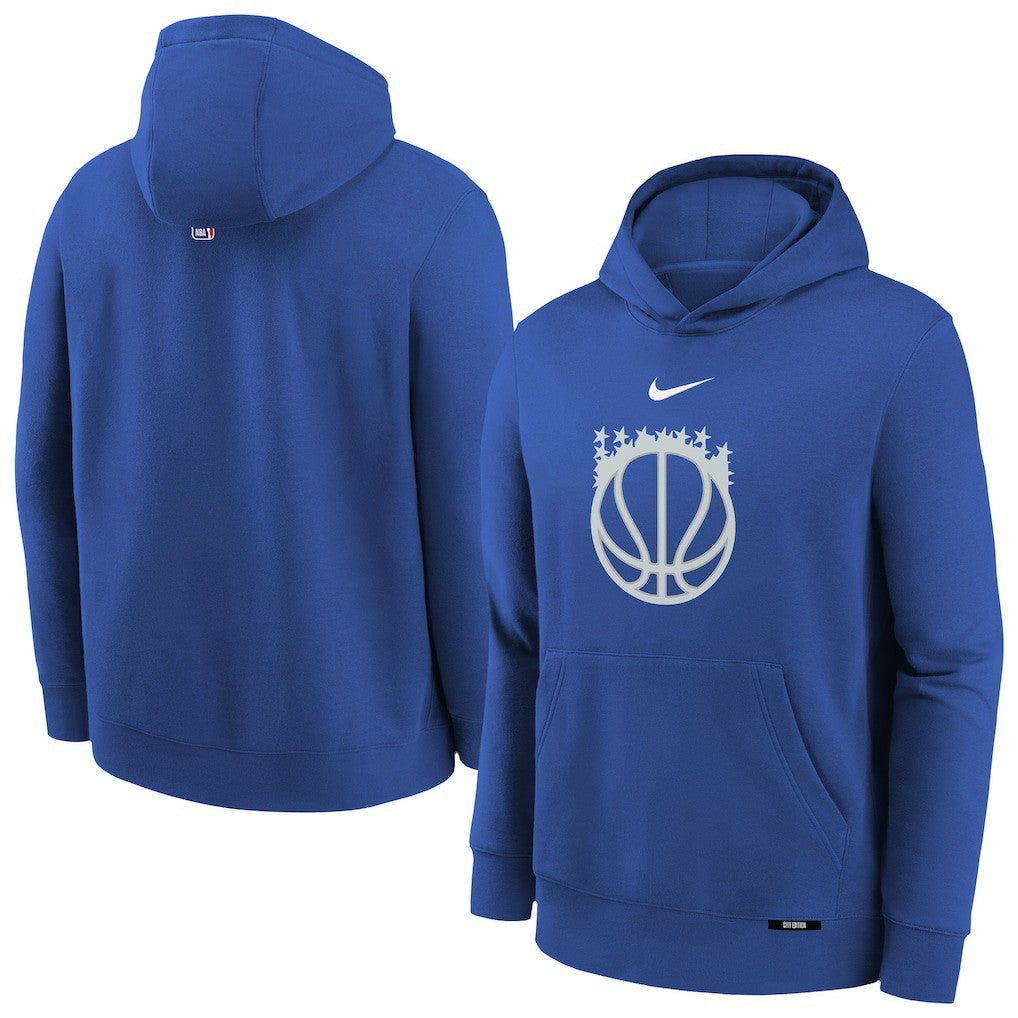 Nike Orlando Magic Youth 2025/26 City Edition Club Fleece Pullover Hoodie Royal