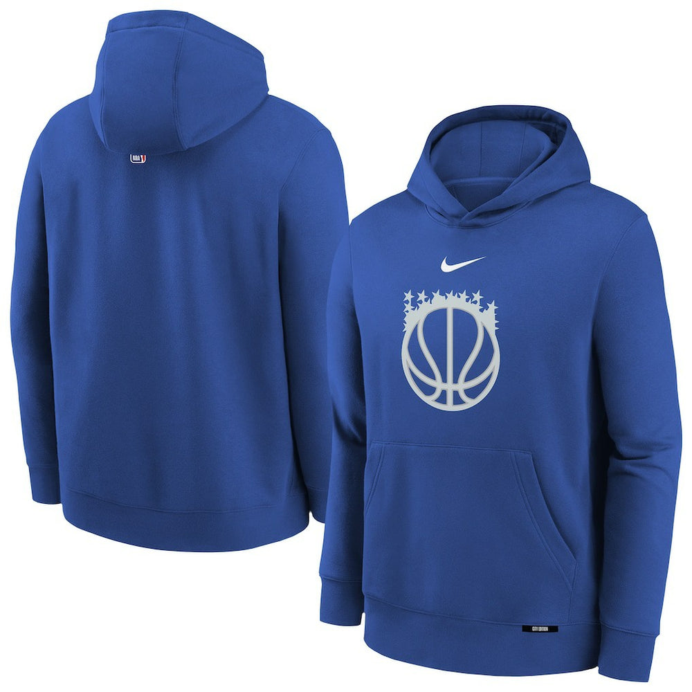 Nike Orlando Magic Youth 2025/26 City Edition Club Fleece Pullover Hoodie Royal