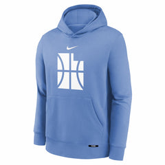 Nike Utah Jazz Youth 2025/26 City Edition Club Fleece Pullover Hoodie Blue