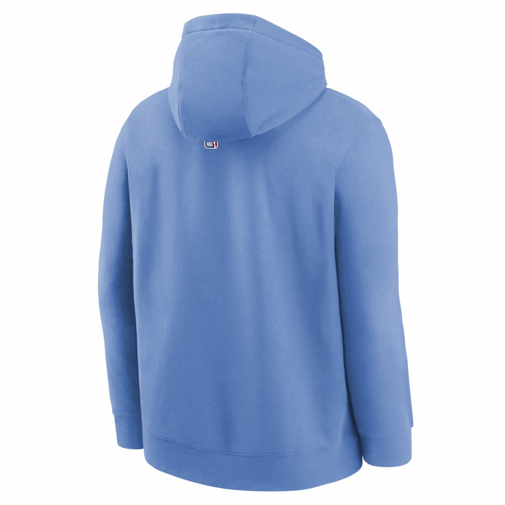 Nike Utah Jazz Youth 2025/26 City Edition Club Fleece Pullover Hoodie Blue