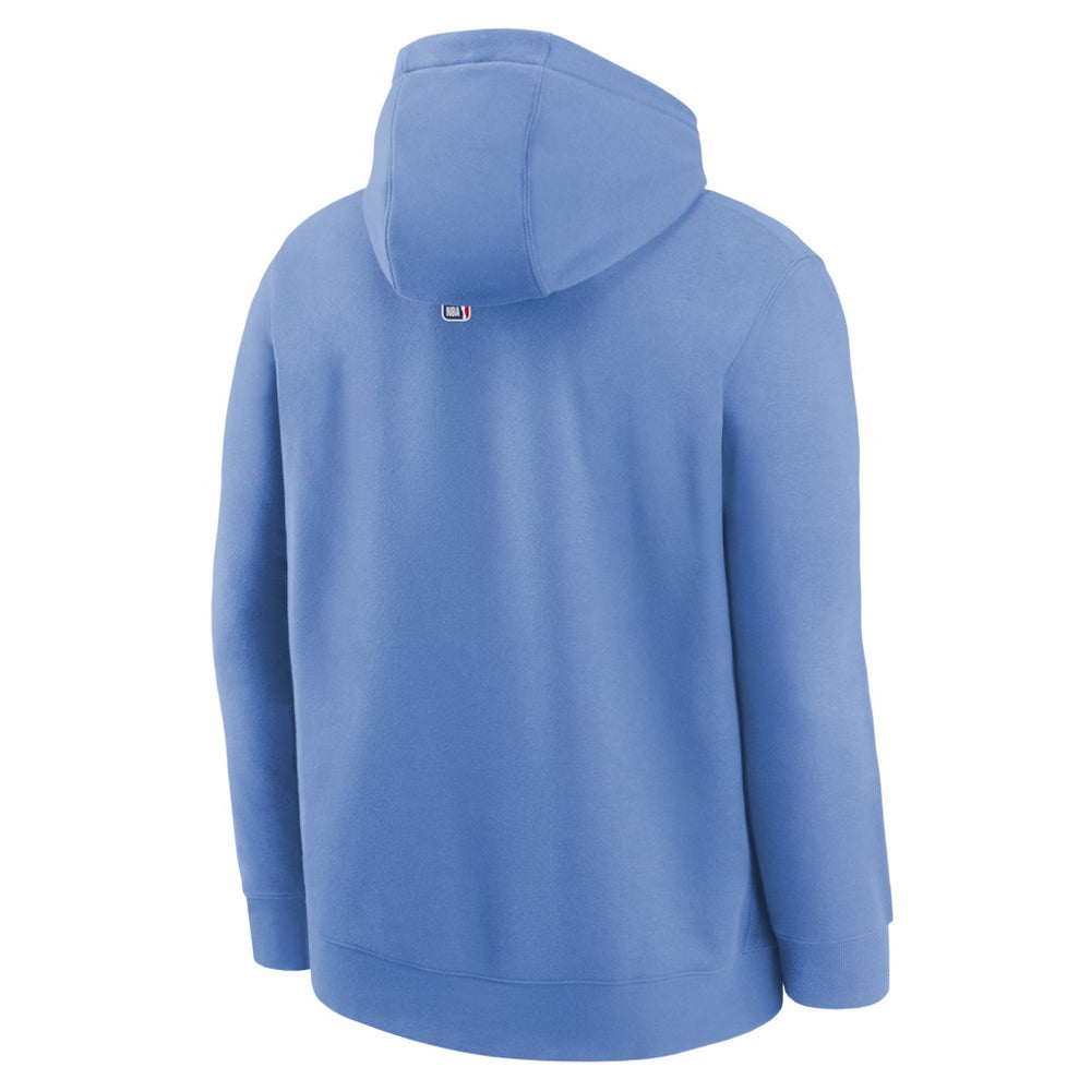 Nike Utah Jazz Youth 2025/26 City Edition Club Fleece Pullover Hoodie Blue
