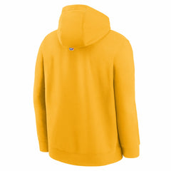 Nike Cleveland Cavaliers Youth 2025/26 City Edition Club Fleece Pullover Hoodie Yellow