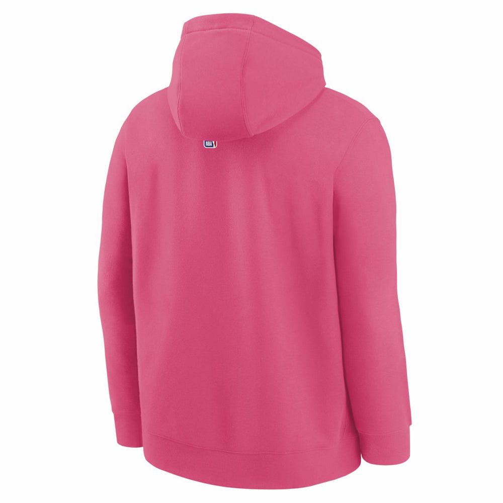 Nike San Antonio Spurs Youth 2025/26 City Edition Club Fleece Pullover Hoodie Pink