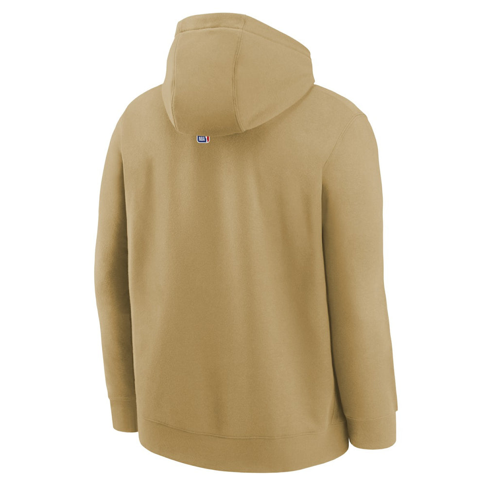 Nike Washington Wizards Youth 2025/26 City Edition Club Logo Fleece Hoodie Tan