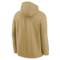 Nike Washington Wizards Youth 2025/26 City Edition Club Logo Fleece Hoodie Tan