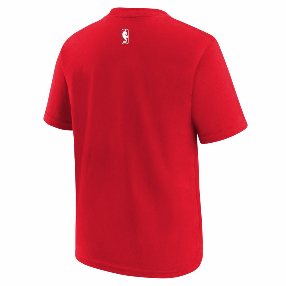 Nike Houston Rockets Youth 2025/26 City Edition Max90 T-Shirt Red/White