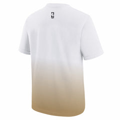 Nike Boston Celtics Youth 2025/26 City Edition Max90 T-Shirt White/Gold