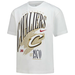 Nike Cleveland Cavaliers Youth Hardwood Classics Champs Max90 T-Shirt White
