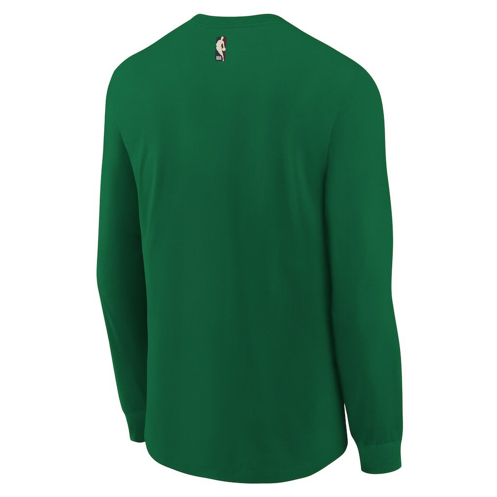 Nike Dallas Mavericks Youth Hardwood Classics Essential Logo Max90 Long Sleeve T-Shirt Green