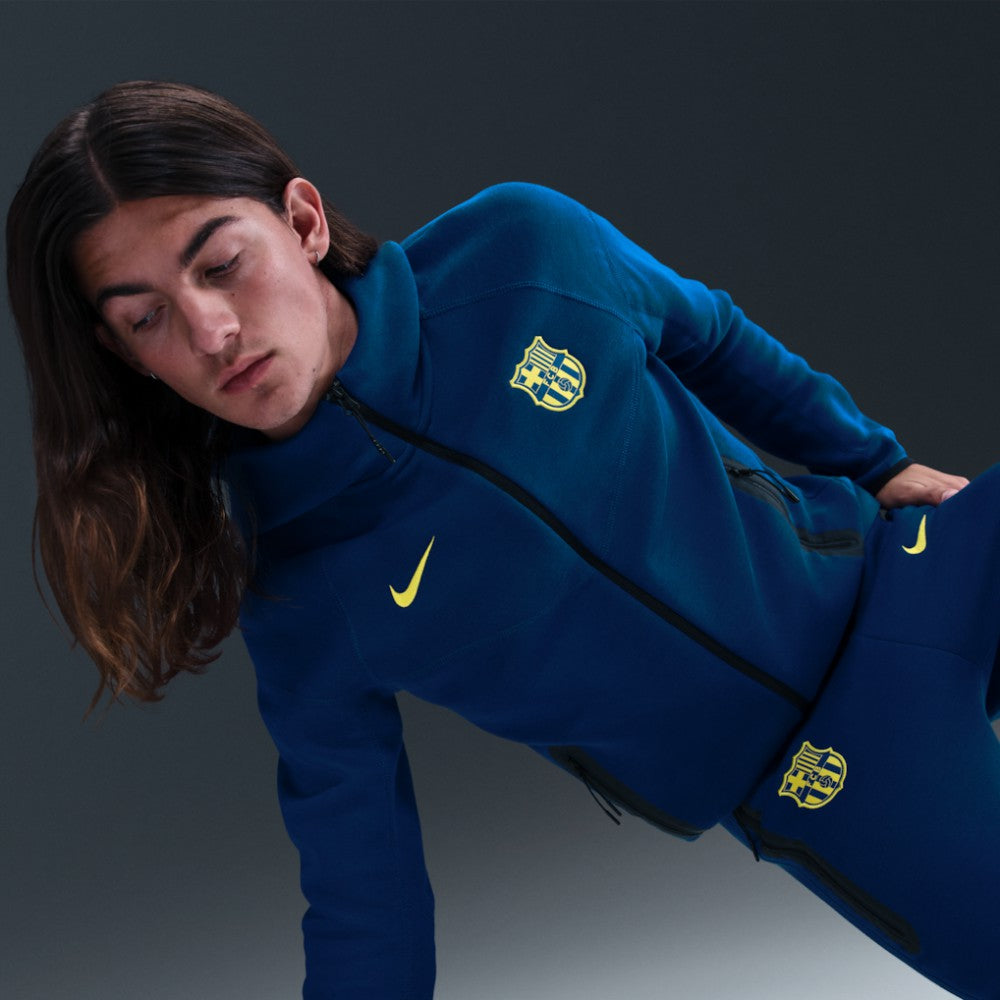 Nike - Barcelona Special Edition Full-Zip Tech Fleece Jacket - Blue