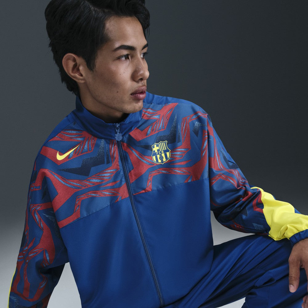 Nike - Barcelona Special Edition Street Woven Full-Zip Jacket - Blue