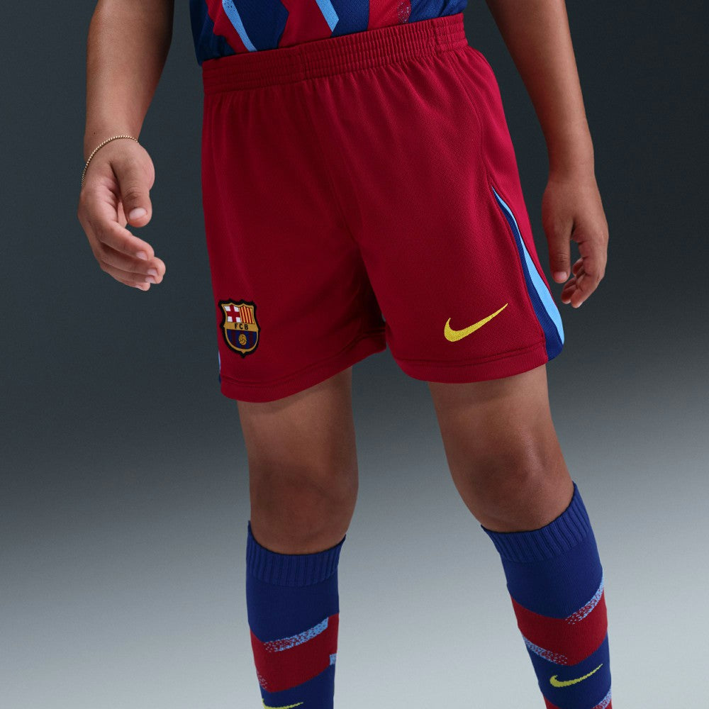 Nike - Barcelona Preschool 2025/26 Fourth Stadium Kit Set - Blue/Red