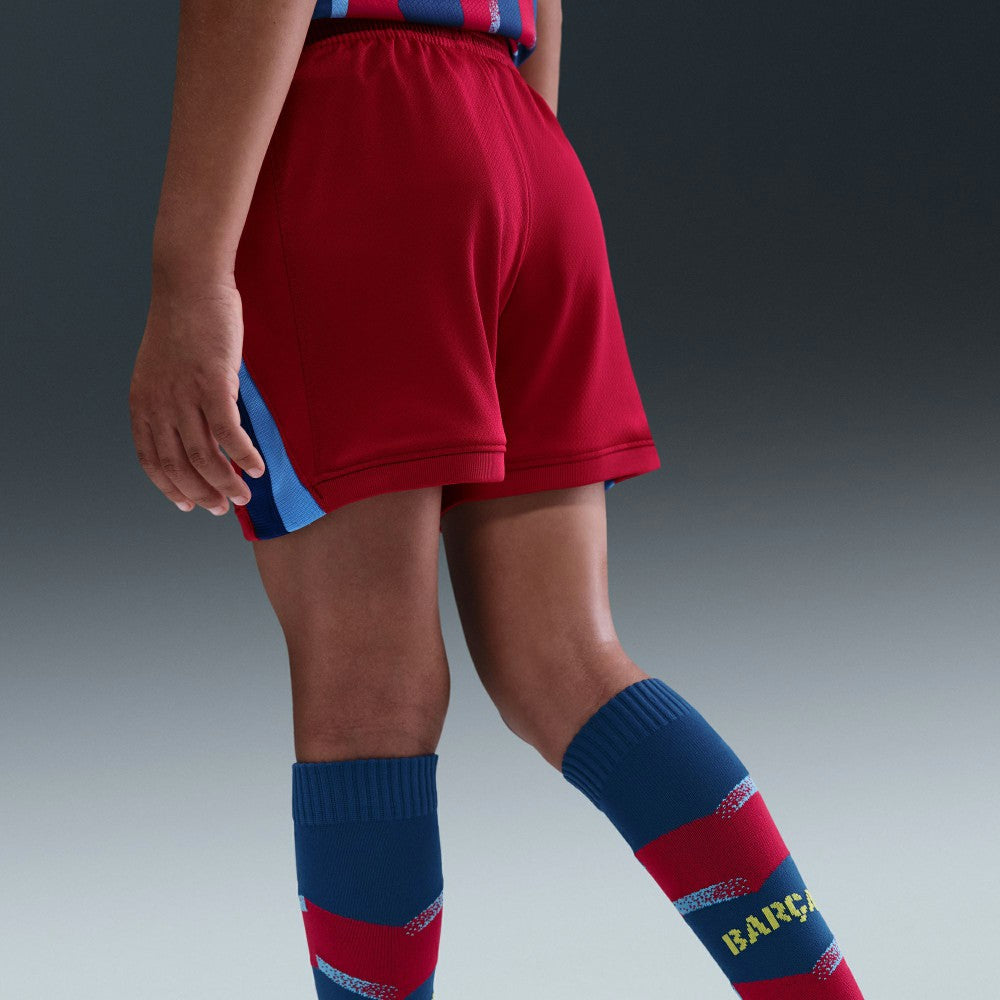 Nike - Barcelona Preschool 2025/26 Fourth Stadium Kit Set - Blue/Red